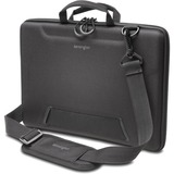Kensington Stay-on K62550WW Carrying Case for 14" Notebook, Chromebook - Black - Water Resistant Shell, Slip Resistant Feet, Spill Resistant, Tear Resistant, Shock Absorbing, Drop Resistant, Bump Resistant, Bang Resistant, Impact Resistant, Scratch Resistant, Damage Resistant, ... - Hand Strap, Shoulder Strap - 1.25" (31.75 mm) Height x 14.50" (368.30 mm) Width x 11.13" (282.58 mm) Depth - 1 Pack