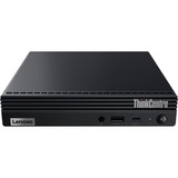 Lenovo ThinkCentre M60e 11LV0089US Desktop Computer - Intel Core i5 10th Gen i5-1035G1 Quad-core (4 Core) 1 GHz - 8 GB RAM DDR4 SDRAM - 256 GB NVMe M.2 PCI Express PCI Express NVMe 3.0 x4 SSD - Tiny - Black