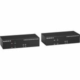 Black Box KVX HDMI Extender - 5 x USB - 2 x HDMI - 328.08 ft Extended Range - Metal Chassis