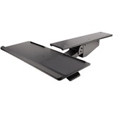 StarTech.com Under Desk Keyboard Tray, Height Adjustable Keyboard and Mouse Tray (10" x 26"), Ergonomic Computer Keyboard Tray w/Mouse Pad