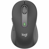 Souris Signature M650 - Bluetooth/Radio fr&eacute;quence - USB - 5 Bouton(s) - Graphite - 1 chaque Logitech