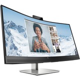 HP E34m G4 34" Class Webcam WQHD Curved Screen LCD Monitor - 21:9 - Black