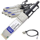 Netpatibles X66120-1-NP Cables Netpatibles Qsfp+/sfp+ Network Cable - 3.30 Ft Qsfp+/sfp+ Network Cable For Network Device - Qsfp+ N X661201np 