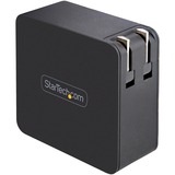 StarTech.com USB C Wall Charger, 60W PD with 6ft/2m Cable, Portable USB Type C Laptop Charger, Universal Adapter, USB IF/ETL Certified - 60 Watt PD Universal USB-C laptop AC wall charger w/ 6ft cable - Compact Travel size - USB Type C portable fast charge