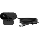 HP 325 Webcam - USB Type A - 1920 x 1080 Video - 66&deg; Angle - Microphone - Notebook, Monitor