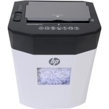 HP AF809 Autofeed Paper Shredder - Continuous Shredder - Micro Cut - 9 Per Pass - for shredding Credit Card, Paper, Staples - 10 Minute Run Time - 40 Minute Cool Down Time - 14.38 L Wastebin Capacity - 551.82 W - White