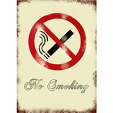 Seco Retro No Smoking Sign
