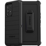 OtterBox Defender Rugged Carrying Case (Holster) Samsung Galaxy A53 5G Smartphone - Black - Dirt Resistant, Dust Resistant Port, Dirt Resistant Port, Scrape Resistant, Bump Resistant, Lint Resistant Port, Drop Resistant, Clog Resistant Port - Plastic, Polycarbonate, Synthetic Rubber Body - Holster - 6.91" (175.51 mm) Height x 3.71" (94.23 mm) Width x 1.32" (33.53 mm) Depth - Retail