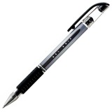 uniball™ Gel Grip Pens - Medium Pen Point - 0.7 mm Pen Point Size - Black Gel-based Ink - 1 Each