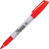 Sharpie Fine Point Permanent Marker - Fine Marker Point - 1 mm Marker Point Size - Red - 1 Each