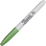 Sharpie Fine Point Permanent Marker - Fine Marker Point - 1 mm Marker Point Size - Green - 1 Each