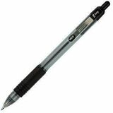 Zebra Pen Z-Grip Retractable Ballpoint Pens - Medium Pen Point - 1 mm Pen Point Size - Retractable - Black - Black Barrel - 1 / Each