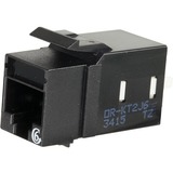 Image of Ortronics Keystone Cat6 Jack Black, 25pk