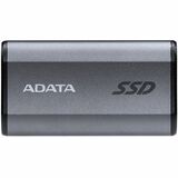 Adata Elite SE880 1 TB Portable Solid State Drive - External - Titanium Gray