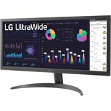 LG Ultrawide 26WQ500-B 25.7" UW-UXGA LCD Monitor - 21:9 - 26" (660.40 mm) Class - In-plane Switching (IPS) Technology - LED Backlight - 2560 x 1080 - 16.7 Million Colors - FreeSync - 250 cd/m - 5 ms - 75 Hz Refresh Rate - HDMI - DisplayPort