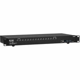 Tripp Lite by Eaton 16-Port 4K HDMI/USB KVM Switch - 4K 60 Hz Video/Audio, USB Peripheral Sharing, 1U Rack-Mount