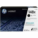 HP 148X Original High Yield Laser Toner Cartridge - Black - 1 Each - 9500 Pages
