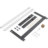 Heckler Design Floor/Wall Mount for Video Conference Equipment, Display, A/V Equipment, Camera - White