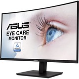 Asus VA27VQSE 27" Class Full HD Curved Screen LCD Monitor - 16:9 - 27" Viewable - Vertical Alignment (VA) - LED Backlight - 1920 x 1080 - 16.7 Million Colors - FreeSync - 350 cd/m - 1 ms - 75 Hz Refresh Rate - HDMI - DisplayPort
