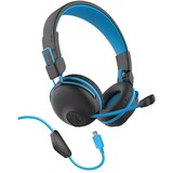 Jlab GHBJPLAYRBLKPNK4 Headsets/Earsets Jlab Jbuddies Play Gaming Wireless Kids Headset - Stereo - Micro Usb - Wireless - Bluetooth - 30 Ft  812887019286