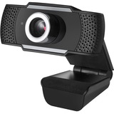 Adesso CyberTrack H4 Webcam - 2.1 Megapixel - 30 fps - Black, Silver - USB 3.0 - 1 Pack(s) - 1920 x 1080 Video - CMOS Sensor - Manual Focus - 80 Angle - Microphone - Computer, Smart TV, Notebook