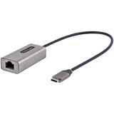 StarTech.com USB-C to Ethernet Adapter, 10/100/1000 Mbps, Gigabit Network Adapter, ASIX AX88179A, 1ft/30cm Cable, Windows/macOS/Linux - This USB to RJ45 adapter supports up to Gigabit speeds and supports 10/100/1000 Mbps network speeds - Built-in 11.8in/30cm cable; Bus powered - Windows/macOS/Linux/ChromeOS | AX88179A | 9K Jumbo Frames | VLAN Tagging | USB 3.0/3.2 Gen1 Type-C 5 Gbps