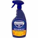 Microban Professional Multi-Purpose Cleaner, Citrus Scent - 32 fl oz (1 quart) - Citrus Scent - 1 Each - Mold Resistant, Mildew Resistant