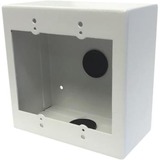 Hanwha TA-13 Mounting Kits Hanwha Techwin Ta-13 Mounting Box For Ip Intercom - Textured White - Rugged Ta13 849688019160