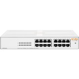 Aruba Instant On 1430 16G Switch - 16 Ports - Gigabit Ethernet - 10/100/1000Base-T - 2 Layer Supported - 7.90 W Power Consumption - Twisted Pair - 1U High - Rack-mountable, Cabinet Mount, Table Top, Wall Mountable, Surface Mount, Under Table - Lifetime Limited Warranty