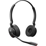 Jabra Engage 55 Headset - Stereo - USB Type A - Wireless - DECT - 492.1 ft - 40 Hz - 16 kHz - On-ear - Binaural - Open - Noise Cancelling, Uni-directional, MEMS Technology Microphone