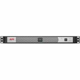 APC Smart-UPS, Line Interactive, 500VA, Lithium-ion, Rackmount 1U, 120V, 4x NEMA 5-15R outlets, Short Depth