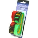 C2G 11in Hook-and-Loop Cable Management Straps - Bright Multi-Color - 12pk