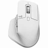 Logitech MX Master 3S For Mac Performance Wireless Mouse (Pale Grey) - Darkfield - Wireless - Bluetooth/Radio Frequency - 2.40 GHz - Pale Gray - 8000 dpi - Scroll Wheel - 7 Button(s)