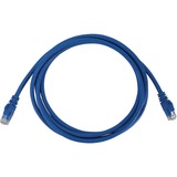 Tripp Lite by Eaton Cat6a 10G Snagless Molded UTP Ethernet Cable (RJ45 M/M), PoE, Blue, 7 ft. (2.1 m)