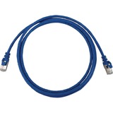 Eaton Tripp Lite Series Cat6a 10G Snagless Shielded Slim STP Ethernet Cable (RJ45 M/M), PoE, Blue, 6 ft. (1.8 m)