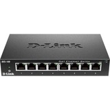 D-Link DES-108 8-Port 10/100 Unmanaged Metal Desktop Switch