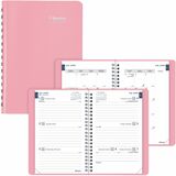 Blueline Academic Weekly Planner Fashion 2024-2025 - Pink - Bilingual