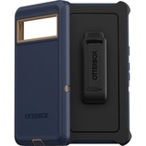 OtterBox Defender Rugged Carrying Case (Holster) Google Pixel 7 Smartphone - Blue Suede Shoes - Drop Resistant, Dirt Resistant, Scrape Resistant, Bump Resistant, Wear Resistant, Tear Resistant - Polycarbonate, Synthetic Rubber, Plastic Body - Holster - 6.77" (171.96 mm) Height x 3.66" (92.96 mm) Width x 1.29" (32.77 mm) Depth
