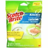 Scotch-Brite Microfiber Kitchen Cloth - Cloth, Wipe - 2 / Pack