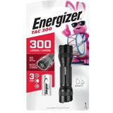 Energizer Flashlight - LED - 300 lm LumenCR123 - Battery - Aircraft Aluminum - Impact Resistant, Water Resistant - 1 Each