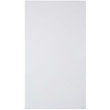 Quartet InvisaMount Vertical Glass Dry-Erase Board - 42x72 - 72" (6 ft) Width x 42" (3.5 ft) Height - White Glass Surface - Rectangle - Vertical - 1 Each