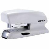 Bostitch Konnect Compact Half Strip Stapler - 20 Sheets Capacity - 105 Staple Capacity - Half Strip - White