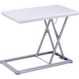 Rocelco PDRW - Portable Desk Riser - 4.99 kg Load Capacity - Desktop - White