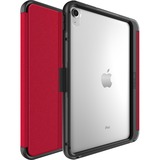OtterBox Symmetry Series Folio Carrying Case (Folio) iPad (10th Generation) Tablet - Ruby Sky (Red) - Drop Resistant, Anti-slip, Skid Proof Feet - Polycarbonate, Synthetic Rubber, MicroFiber Body - Lanyard Strap - 10.17" (258.32 mm) Height x 7.48" (189.99 mm) Width x 0.61" (15.49 mm) Depth