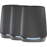 Netgear RBK863SB-100NAS Wireless Routers Whole Home Tri-band Mesh Wifi 6 System - 860 Series, Black Edition Rbk863sb100nas 606449161854