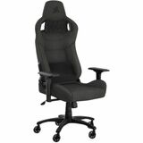 Corsair T3 RUSH Fabric Gaming Chair (2023) - Charcoal - For Gaming - Fabric, Nylon, Memory Foam, Steel - Charcoal