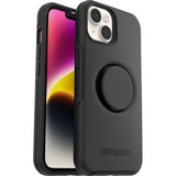 OtterBox iPhone 14 Otter + Pop Symmetry Series Case - For Apple iPhone 14, iPhone 13 Smartphone - Black - Drop Resistant - Polycarbonate, Synthetic Rubber, Plastic