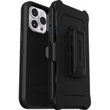 OtterBox Defender Carrying Case (Holster) Apple iPhone 14 Pro Max Smartphone - Black - Polycarbonate Body - Belt Clip - 6.87" (174.50 mm) Height x 3.75" (95.25 mm) Width x 1.31" (33.27 mm) Depth - 1 Pack