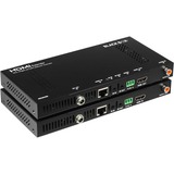 Black Box Audio/Video Extender - 2 x Network (RJ-45) - 2 x HDMI - 328 ft Extended Range - Black
