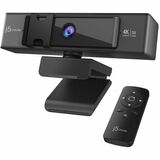 j5create - Webcam JVCU435 - 8 M&eacute;gapixels - 30 fps - Noir, Argent&eacute; - USB 2.0 Type A - 1 chaque